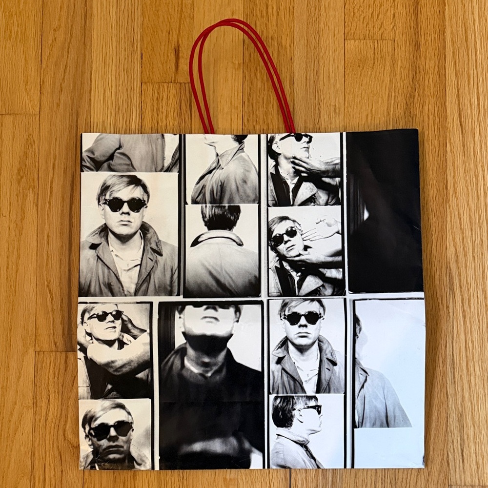 ANDY WARHOL SPRZNY x UNIQLO Paper Shopping Bag